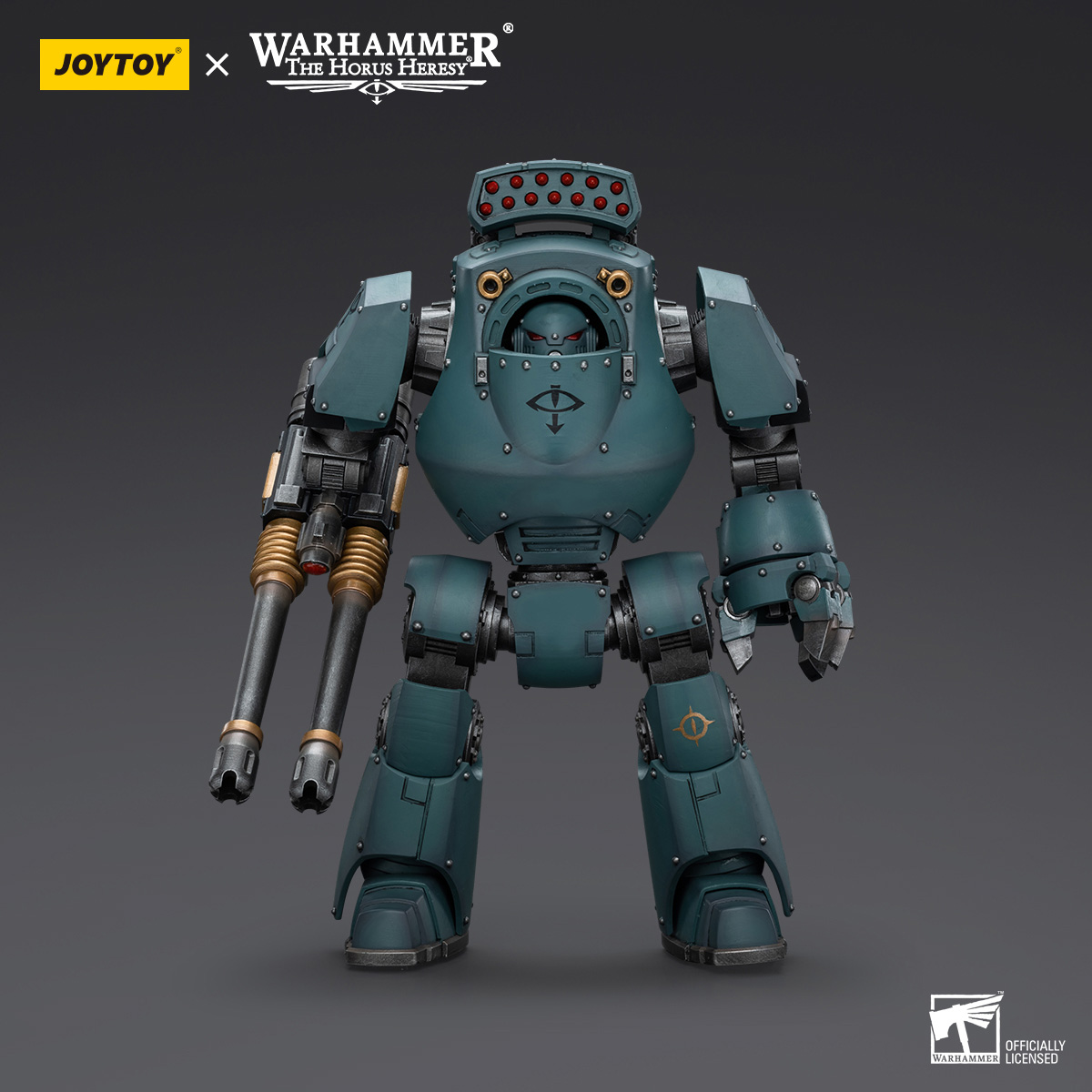 Sons of Horus Contemptor Dreadnought with Gravis Autocannon