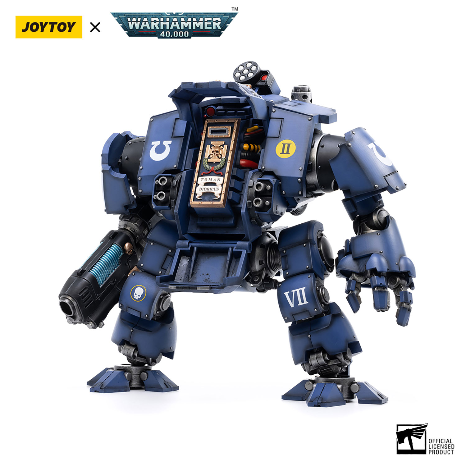 JOYTOY Warhammerウルトラマリーンズ レヴィアサン ドレッドノート Amazon.com: JoyToy Warhammer 40k: Ultramarines Leviathan