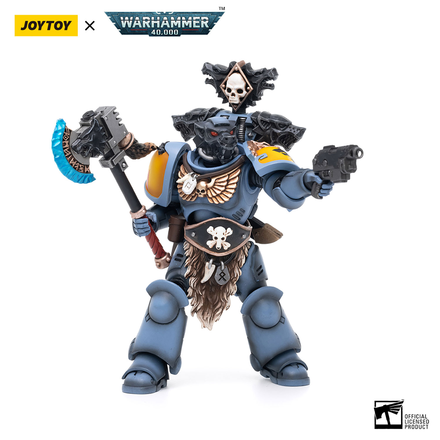 SF・ファンタジー・ホラー Joytoy Warhammer Space Wolves Squad JOYTOY Space Wolves Warhammer 40K⚡️New Release September 2025