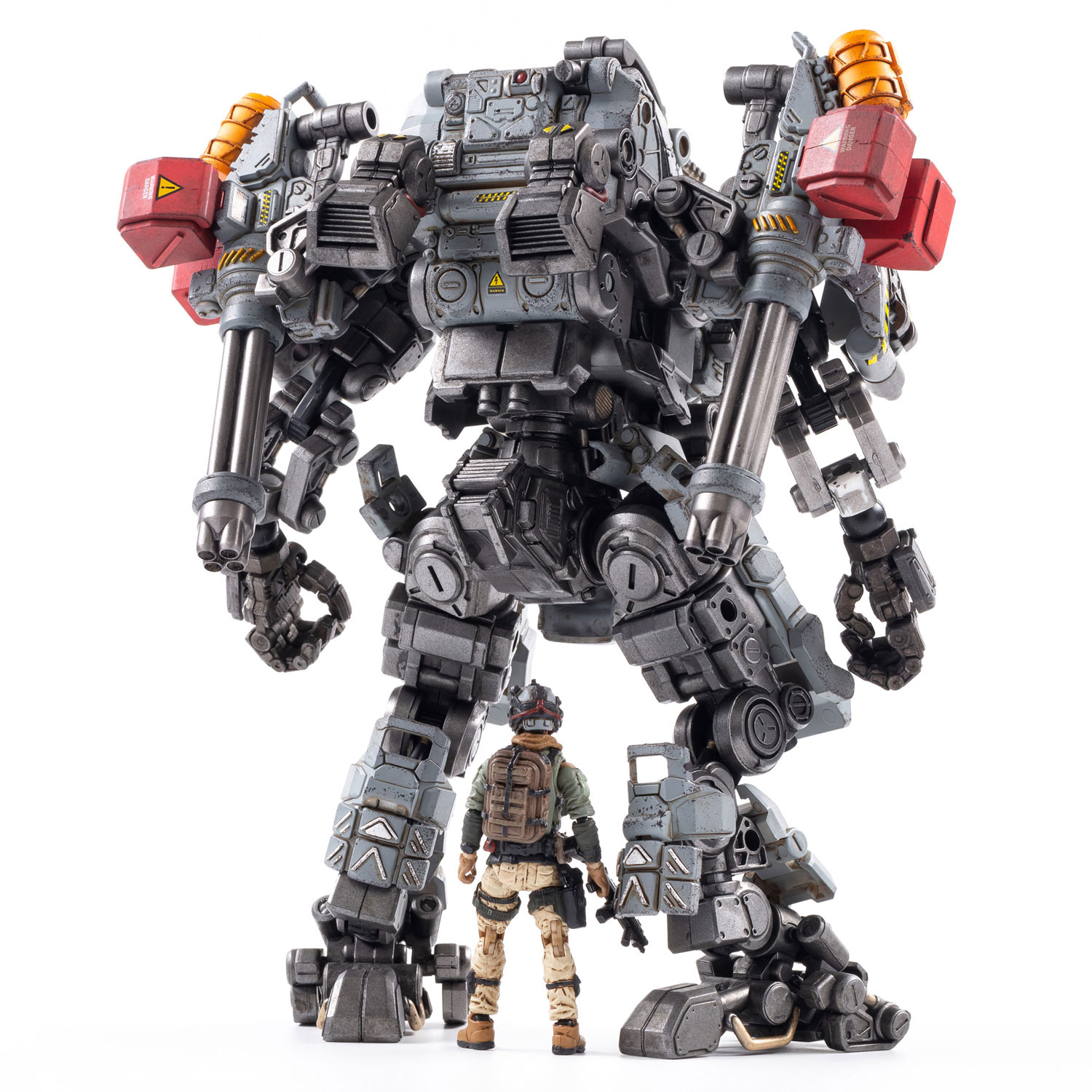 JoyToy SOURCE 1/25 Steel Bone Mech H03 and H05 SNIPER and  JoyToy Steel Bone H05 Heavy Firepower Mecha Action Figure main image 2