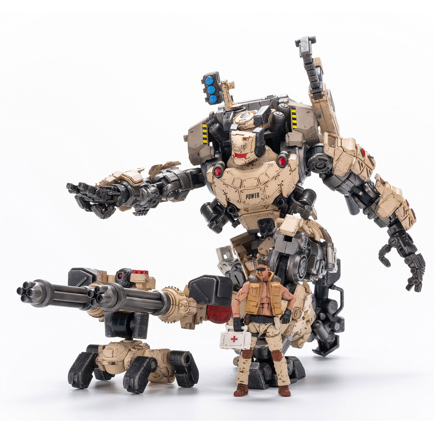 1/25 Scale - Source - Steel Bone Mech White Version - MINT IN BOX