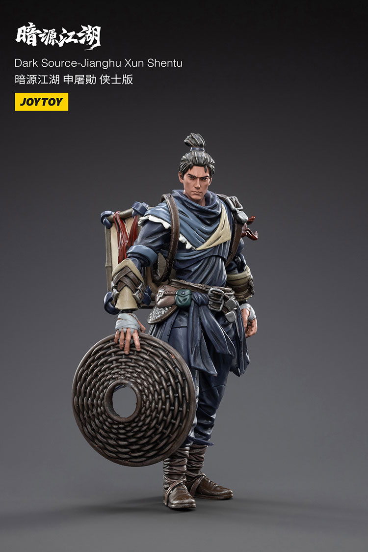 JoyToy Fonte Oscura: JiangHu Ghost Gate Assassin - Action Figure Scala 1/18 Con Armi E Armature Rimovibili