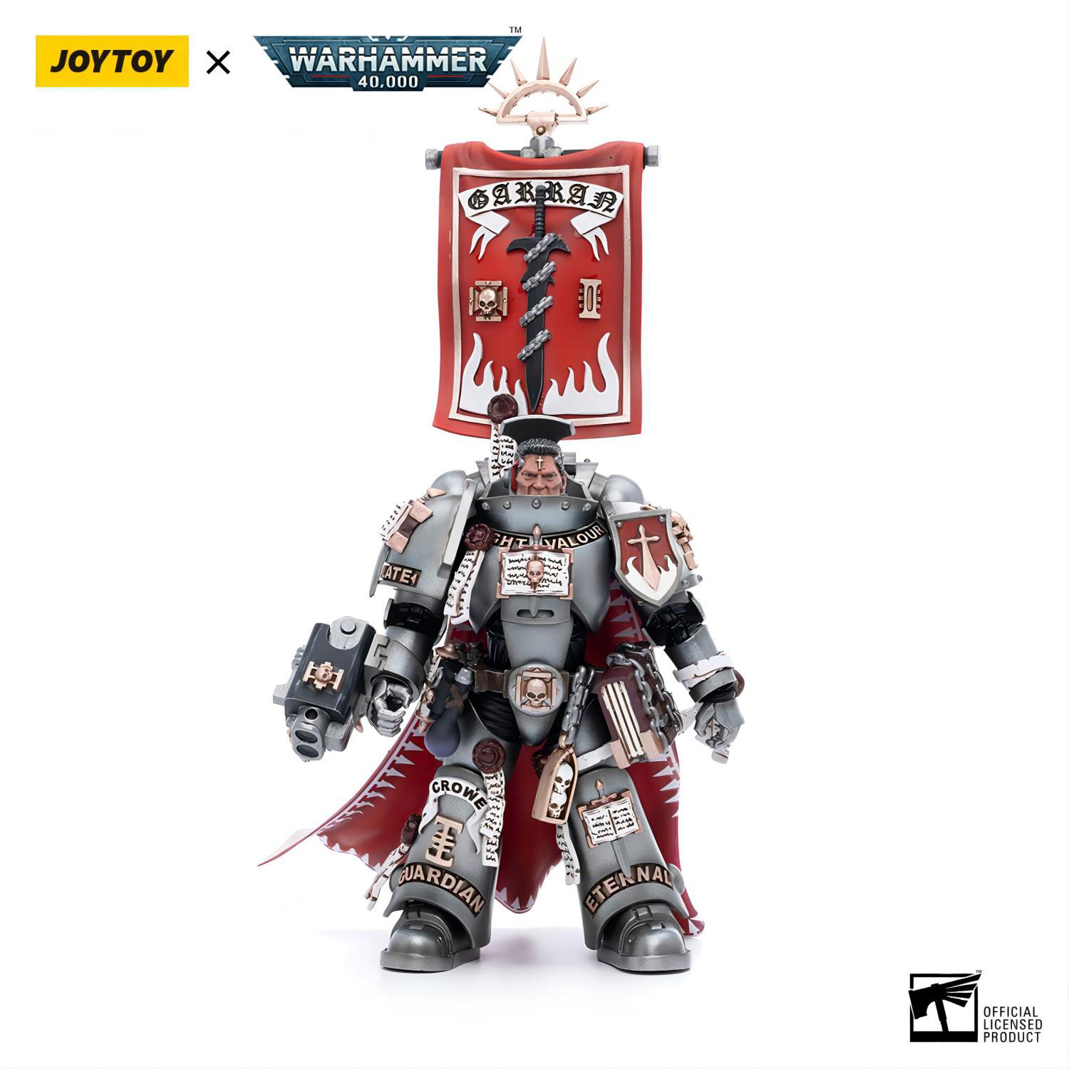 Warhammer 40k – Miniatura Castellan Crowe Dei Grey Knights Dipinta A Mano (Azerbaijan)