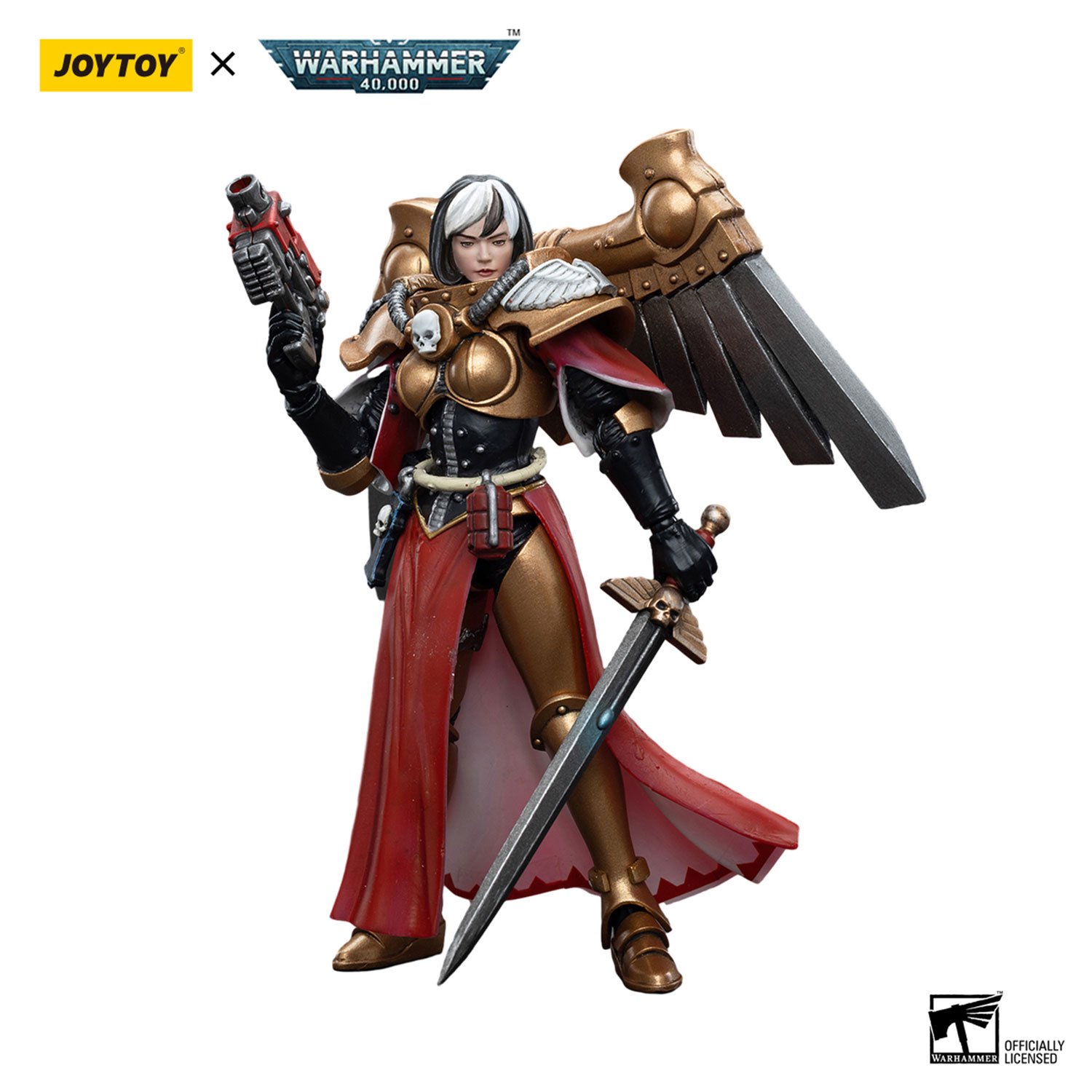 JoyToy 40K Adepta Sororitas Geminae Superia 2 1:18 Scale Collectible A JoyToy 40K Adepta Sororitas Geminae Superia 2 1:18 Scale Collectible A