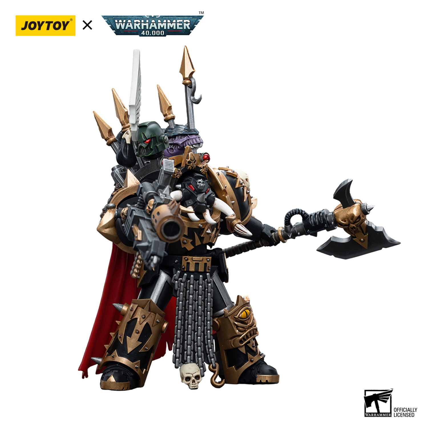Chaos Space Marines Black Legion Chaos Lord in Terminator Armour