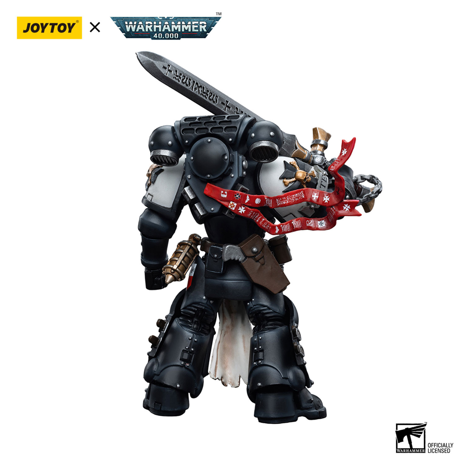 JoyToy WH40K Black Templars Emperor's Champion Bayard's