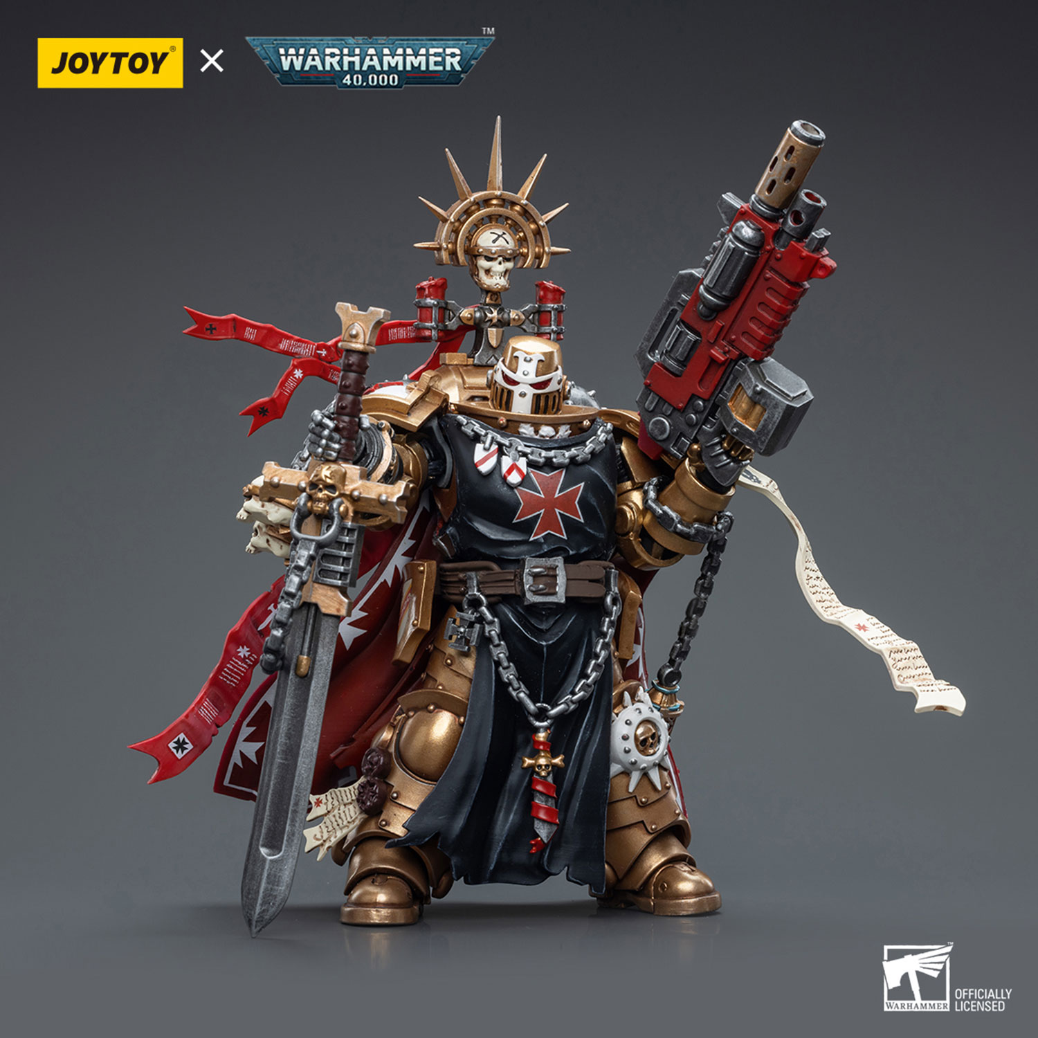 SF・ファンタジー・ホラー JOYTOY WARHAMMER HIGH MARSHAL HELBRECHT Black Templars High Marshal Helbrecht
