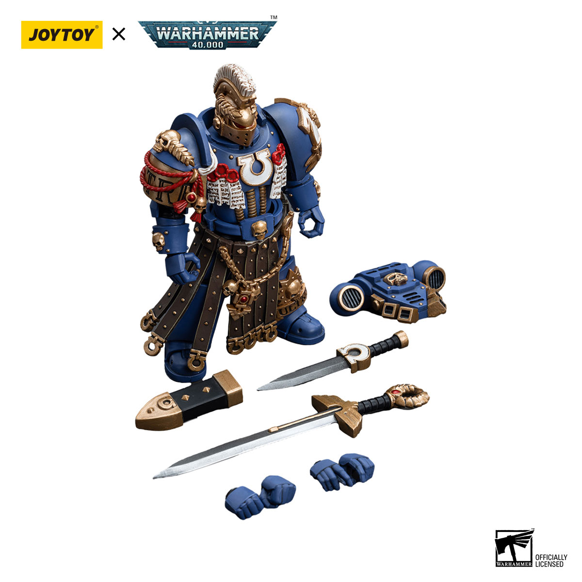 JOYTOY Warhammer Ultramarines Honour Guard Chapter Champion