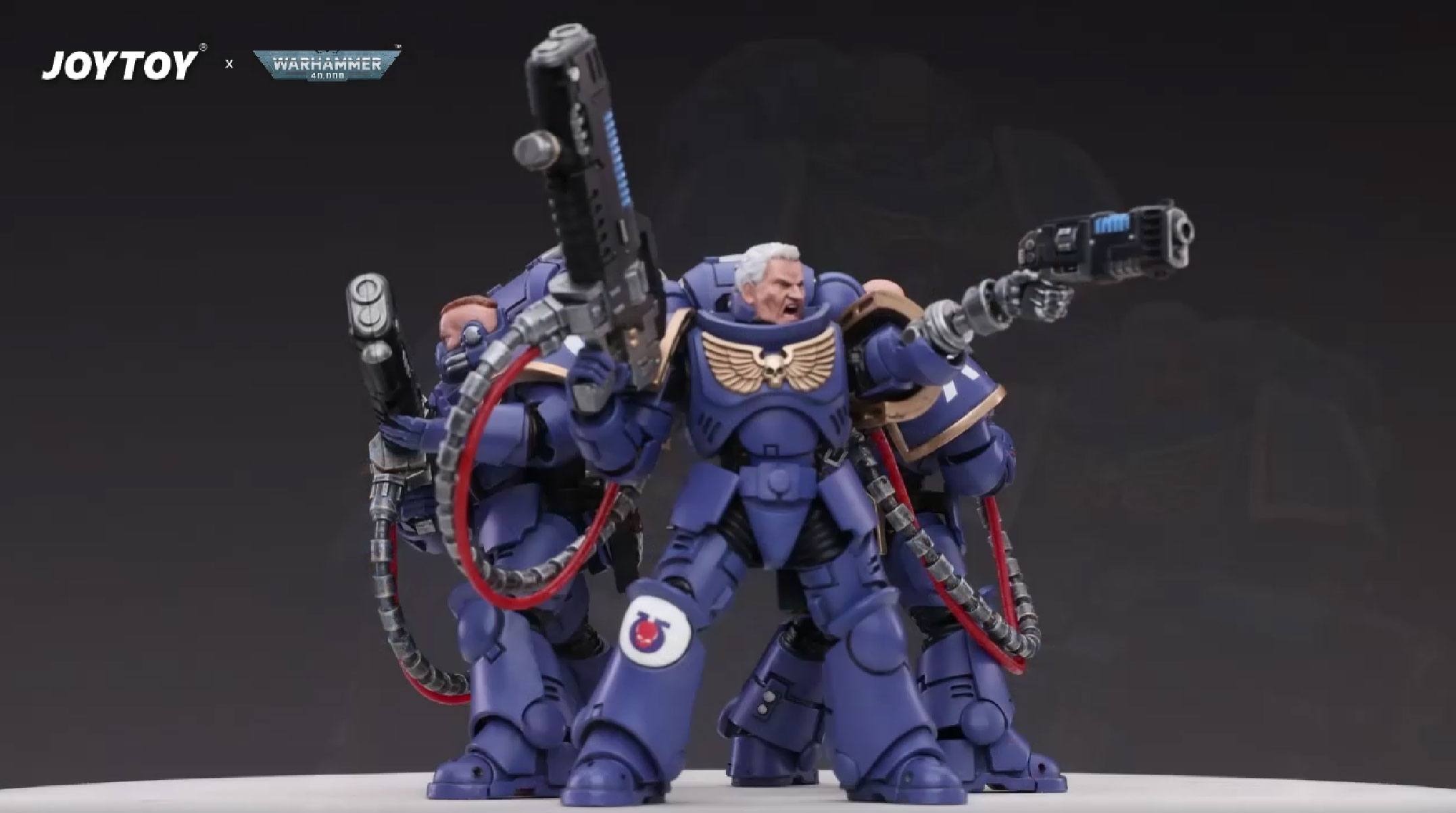 JoyToy Warhammer 40K Ultramarines Hellblasters Sergeant Ulaxes