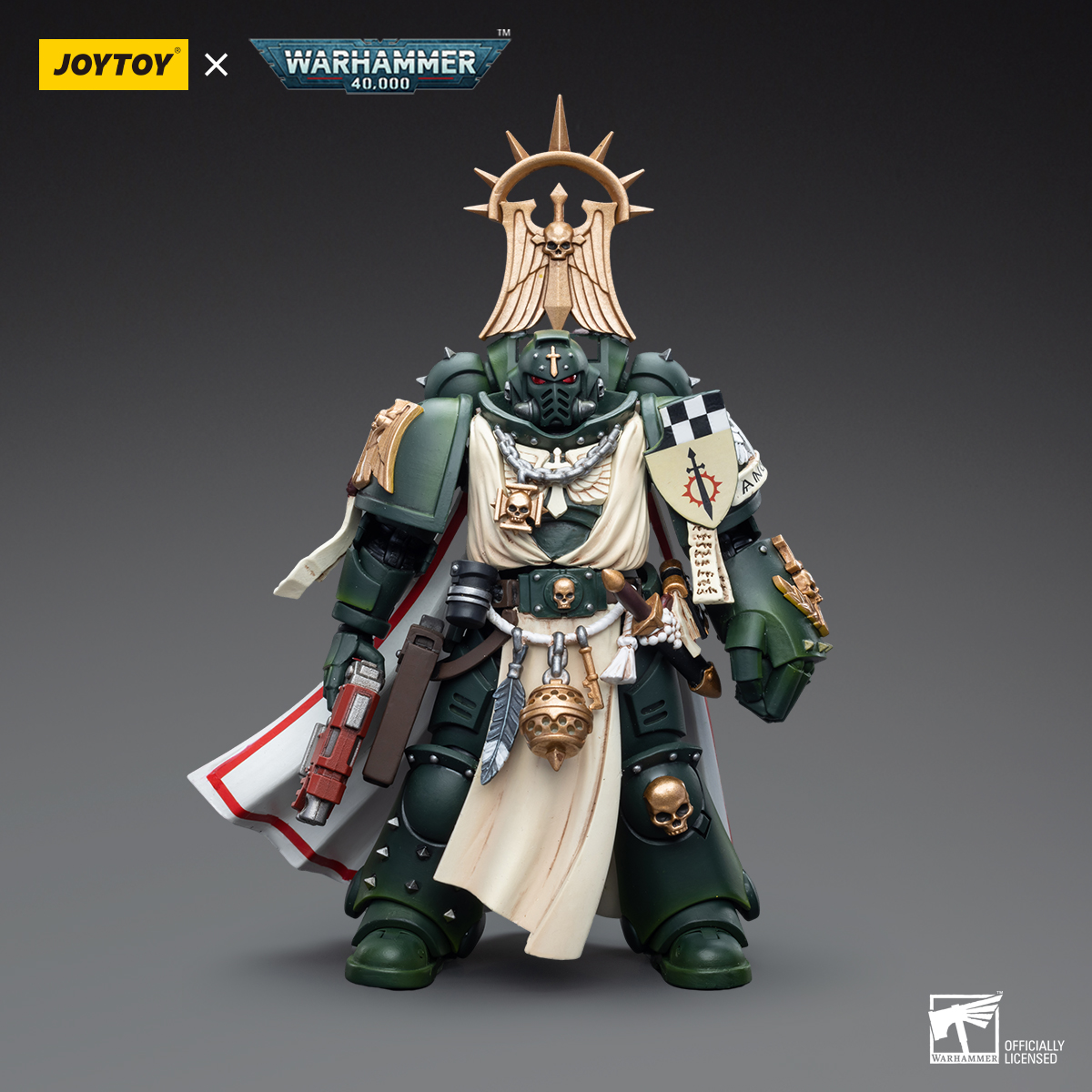 Joytoy・Warhammer40K· Dark Angels JoyToy Warhammer 40k Dark Angels Master with Power Fist