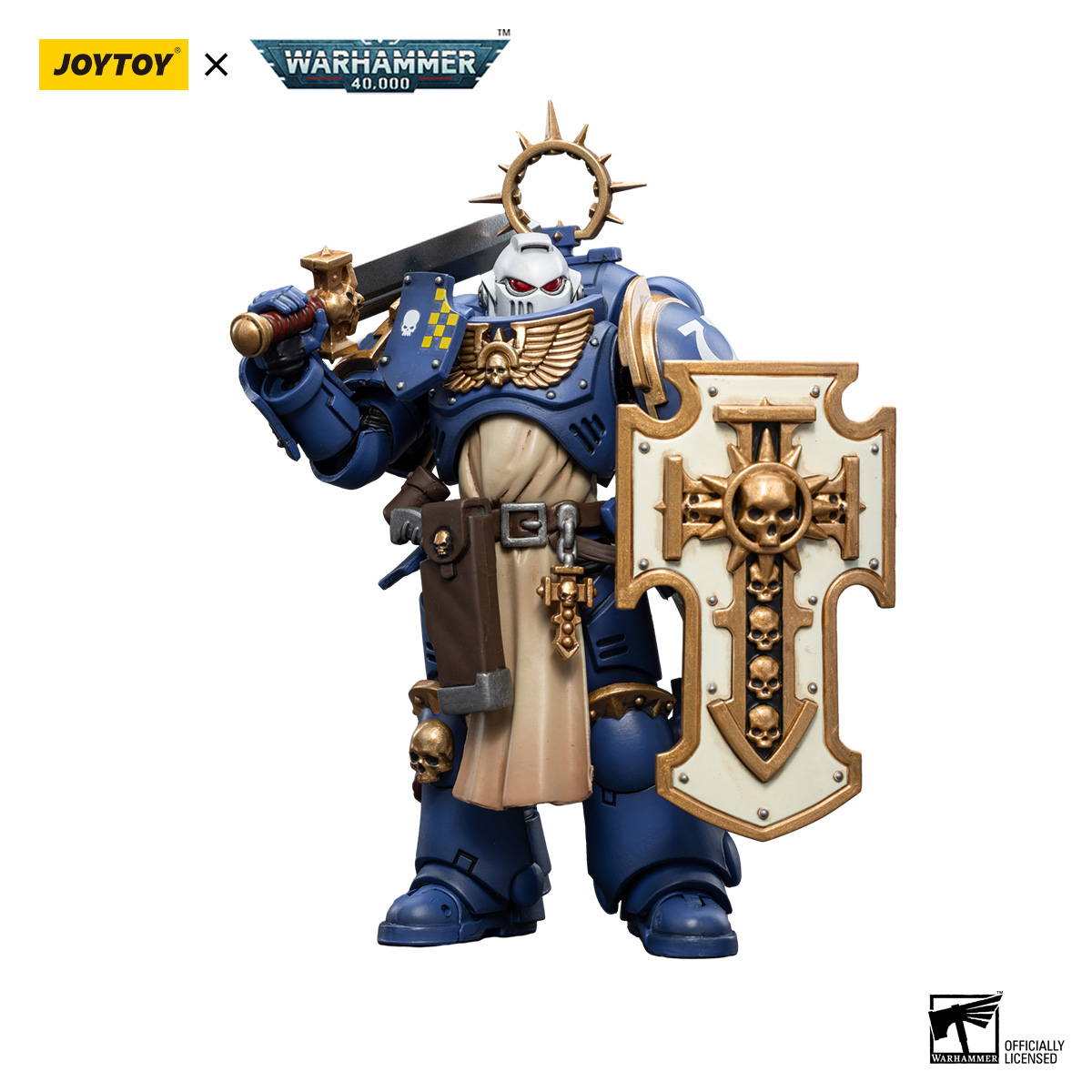 Warhammer 40k Action Figure 1/18 Primaris Space Marines Space Wolves Bladeguard Veteran 12 Cm