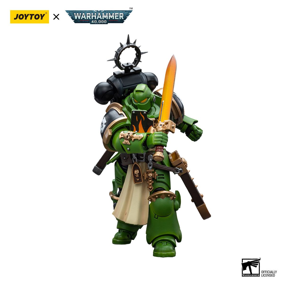 Warhammer 40K 1/18 Scale Salamanders Bladeguard Veteran