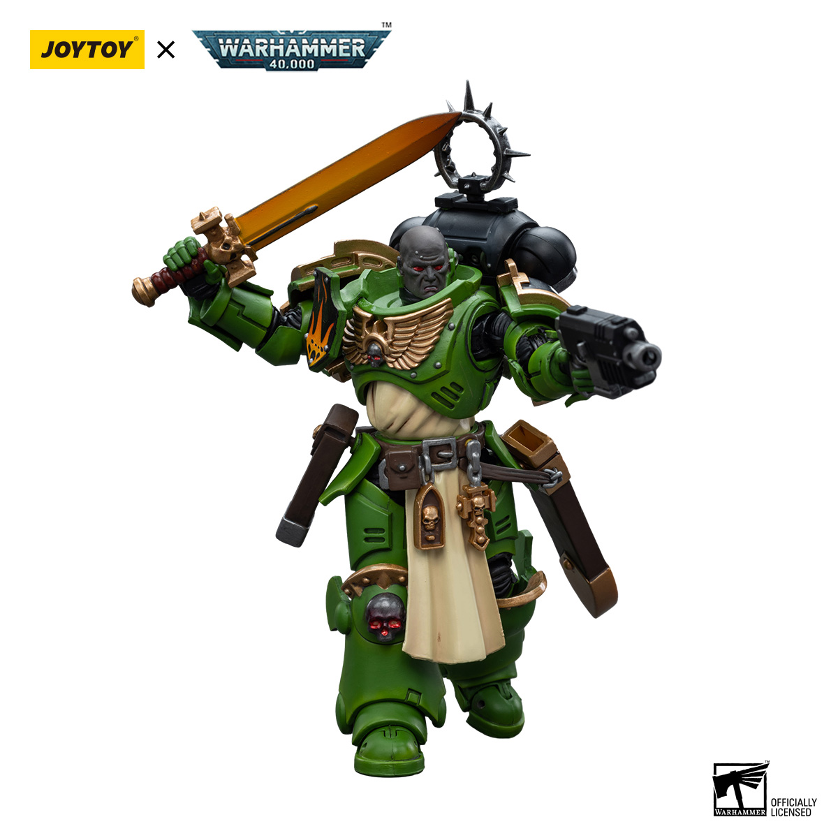 Salamanders Bladeguard Veteran - Warhammer 40K Action Figure By JOYTOY
