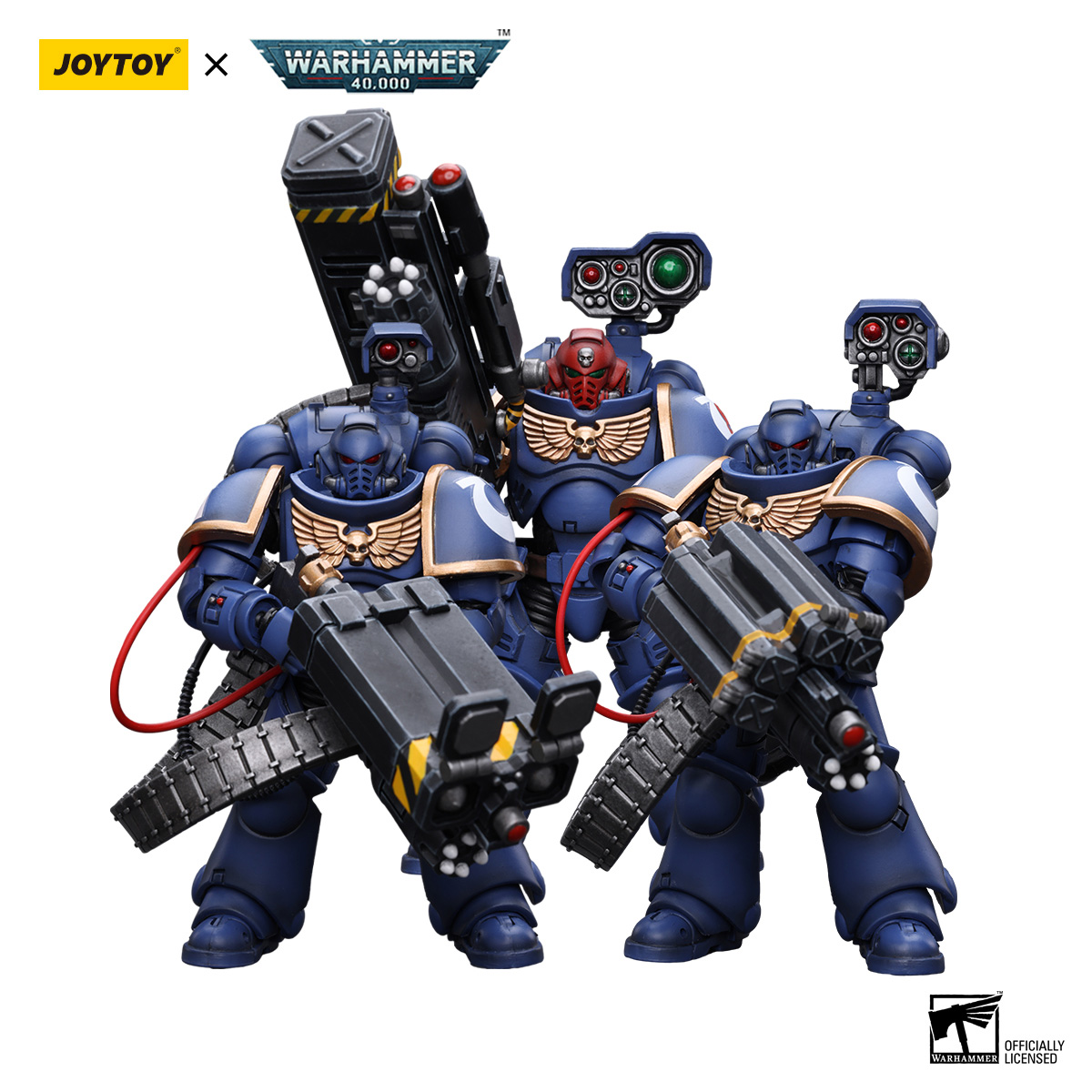 JoyToy ウォーハンマー 40k Desolation Marine JoyToy WH40K Ultramarines Desolation Marine with Castellan