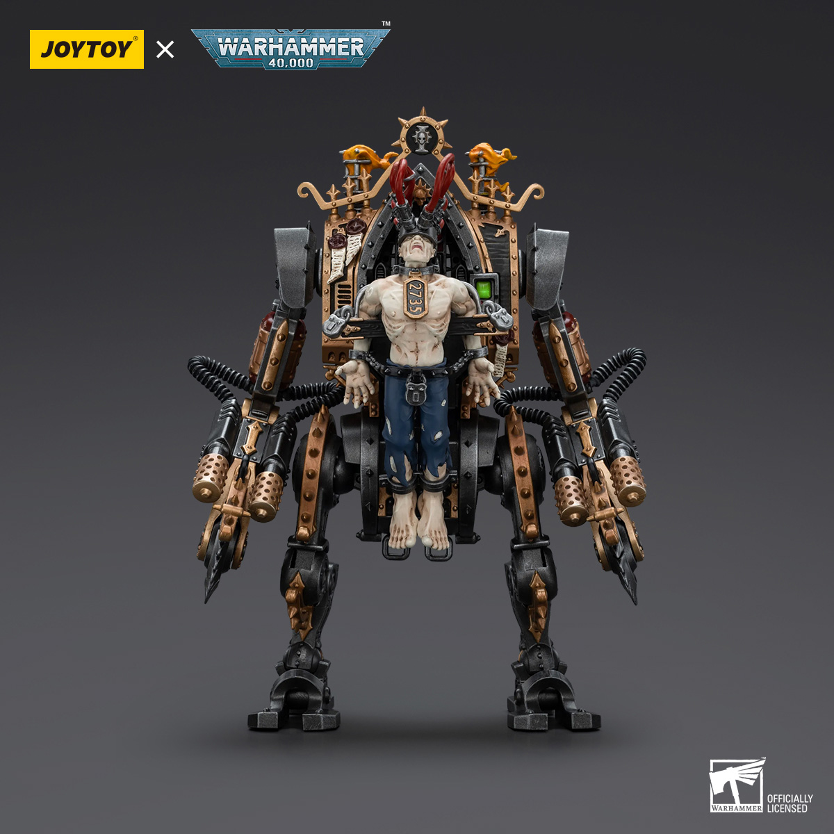 ゲームキャラクター JOYTOY Warhammer 40K PENITENT ENGINE x 2 JOYTOY Warhammer Adepta Sororitas Penitent Engine