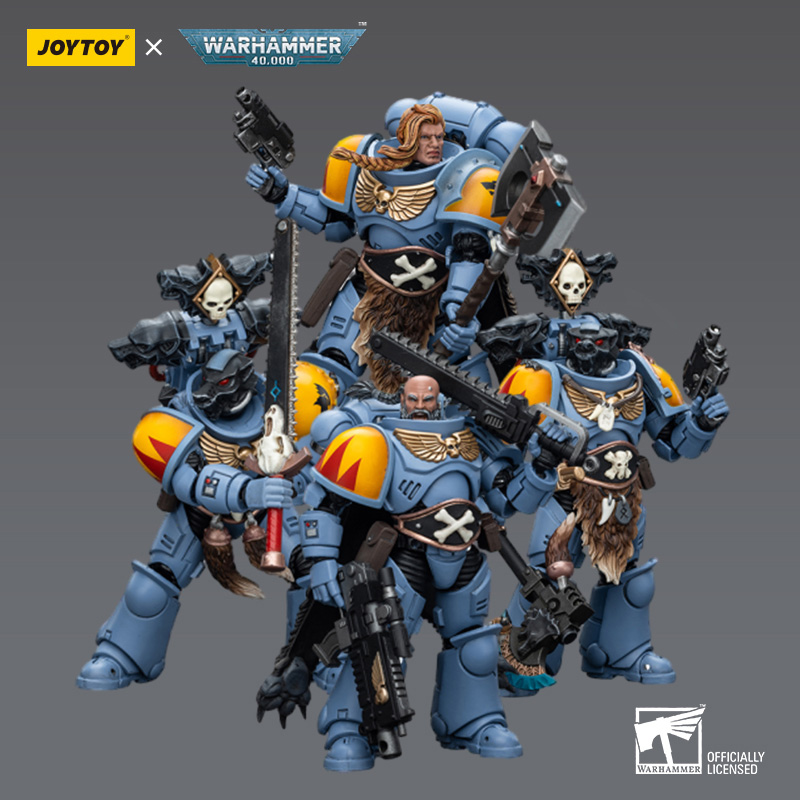 Pre-order) Joy Toy Space Wolves Deathsworn Squad 5th Squad
