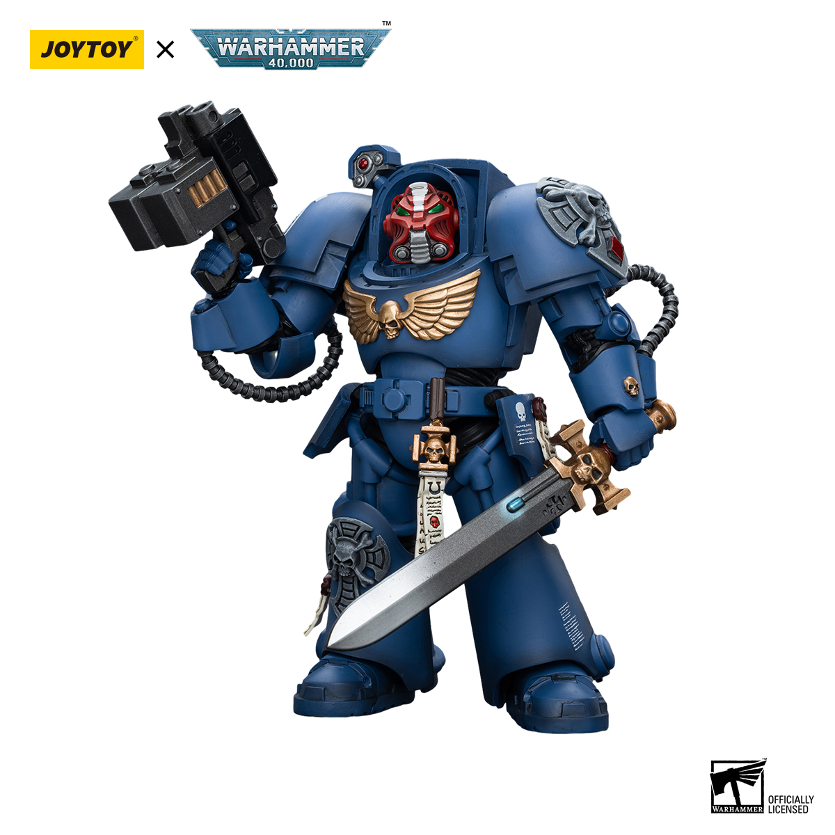 JOYTOY WARHAMMER ウルトラマリーンズ・ターミネーター部隊セット JOYTOY WARHAMMER 40K Ultramarines Terminator Squad
