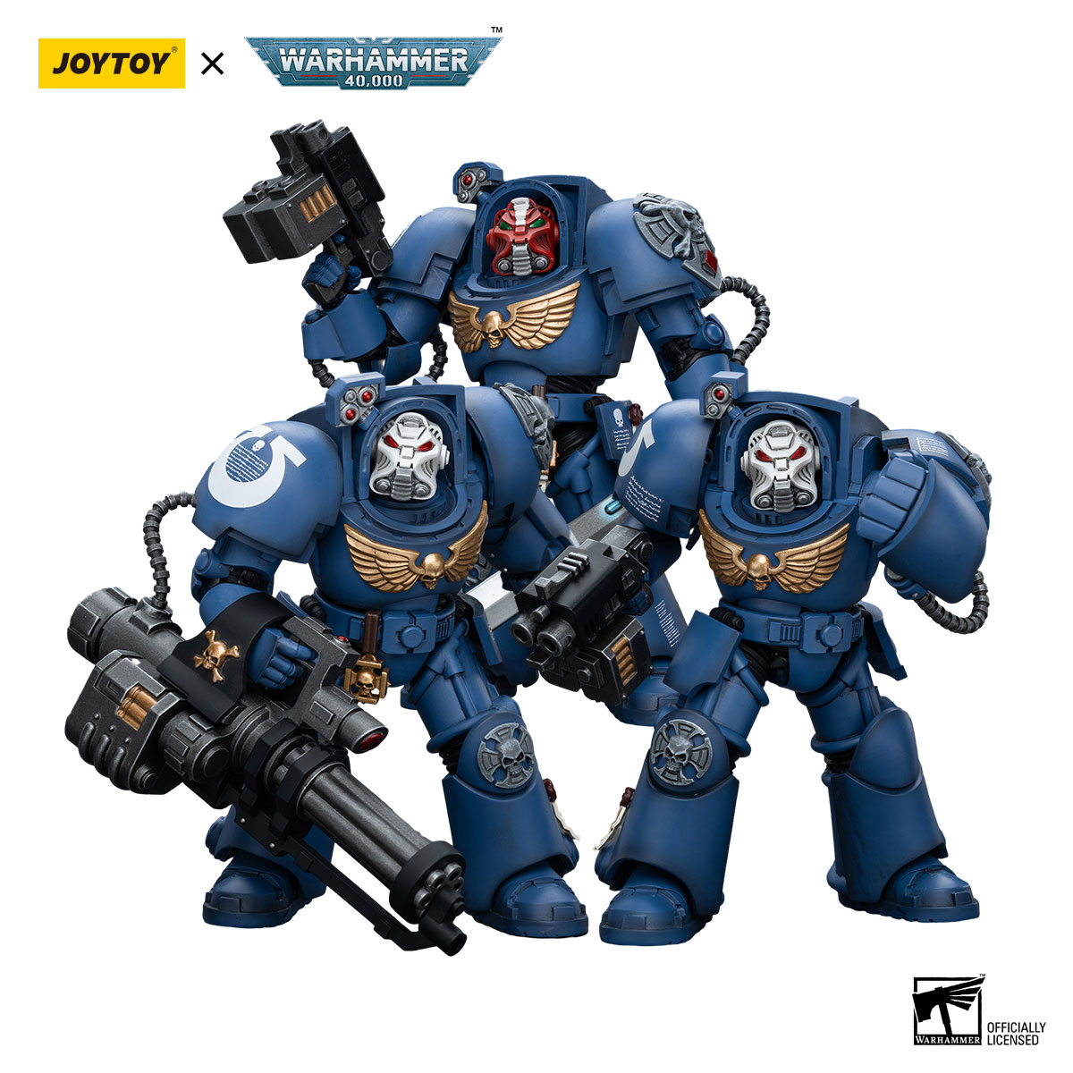 JOYTOY WARHAMMER 40K Ultramarines Terminator Squad 