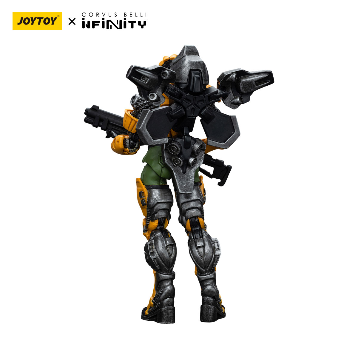 HiPlay JoyToy Infinity JT9329 Action Figure Da Collezione Yu Jing Black Ops Tiger Soldier Femminile, Scala 1:18, 110 Mm