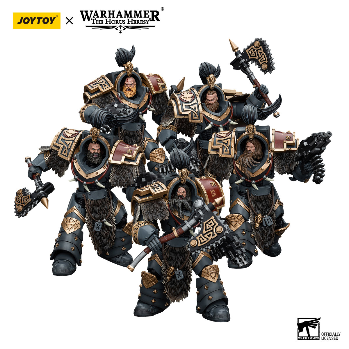 JOYTOY X Warhammer 40k JT2795 Space Wolves Bladeguard