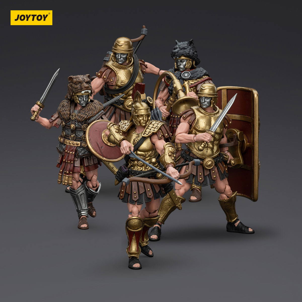 JOYTOY Roman Centurion Figure | 1/18 Strife Series Republic Cohort