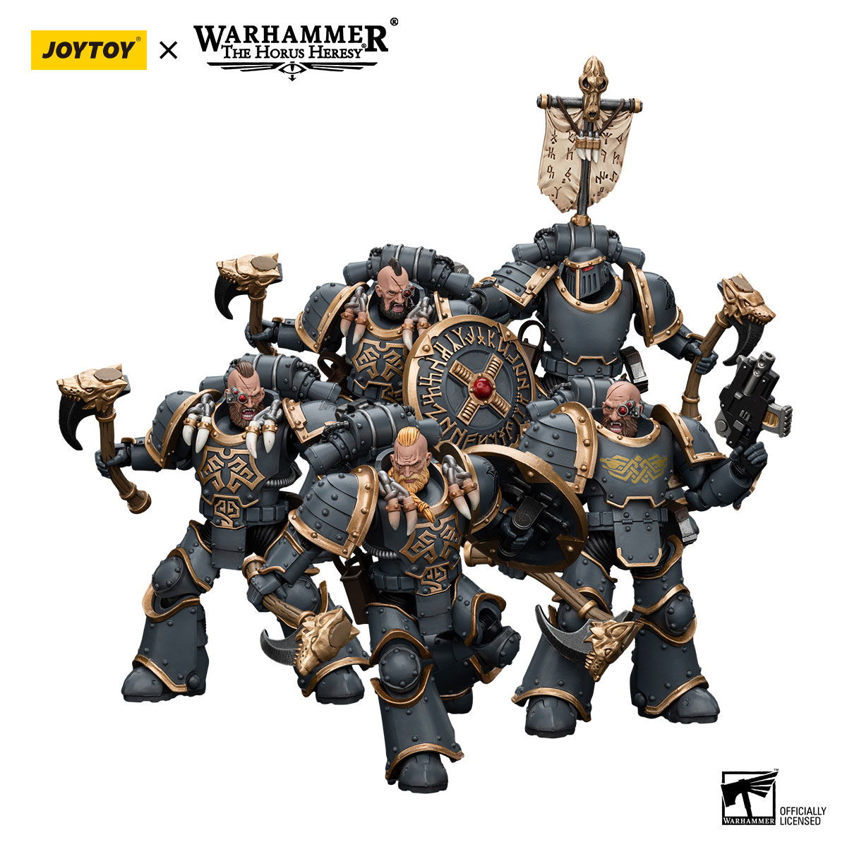 【最新入荷】 Space Wolves Grey Slayer Pack Action Figures SF・ファンタジー・ホラー