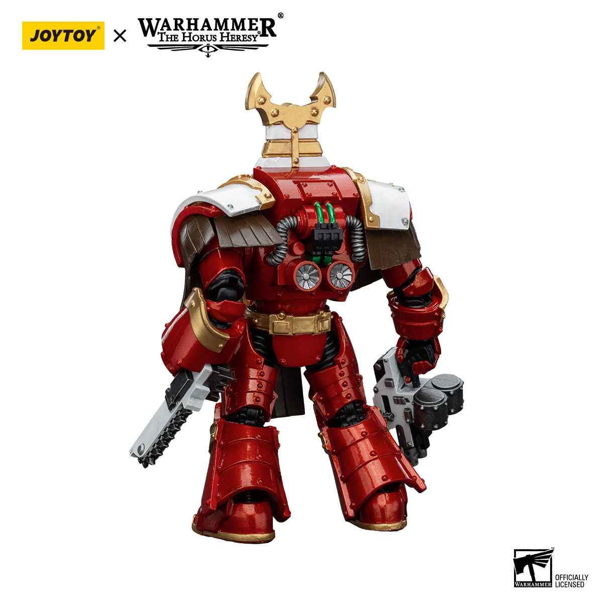 JOYTOY Warhammer 40k Action Figure 1/18 - Thousand Sons Sekhmet Terminator Con Armi, 13.7 Cm - 2