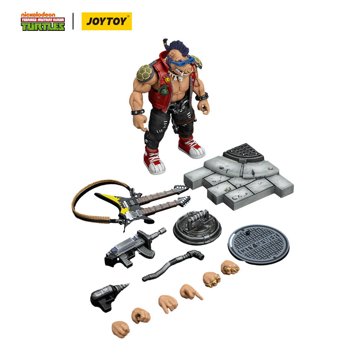JOYTOY TMNT Beebop Action Figure