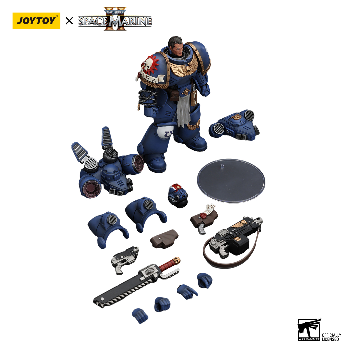 ゲームキャラクター JoyToy Warhammer 40k Lieutenant Titus CE Amazon.com: JOYTOY Warhammer 40K Space Marines Ultramarines