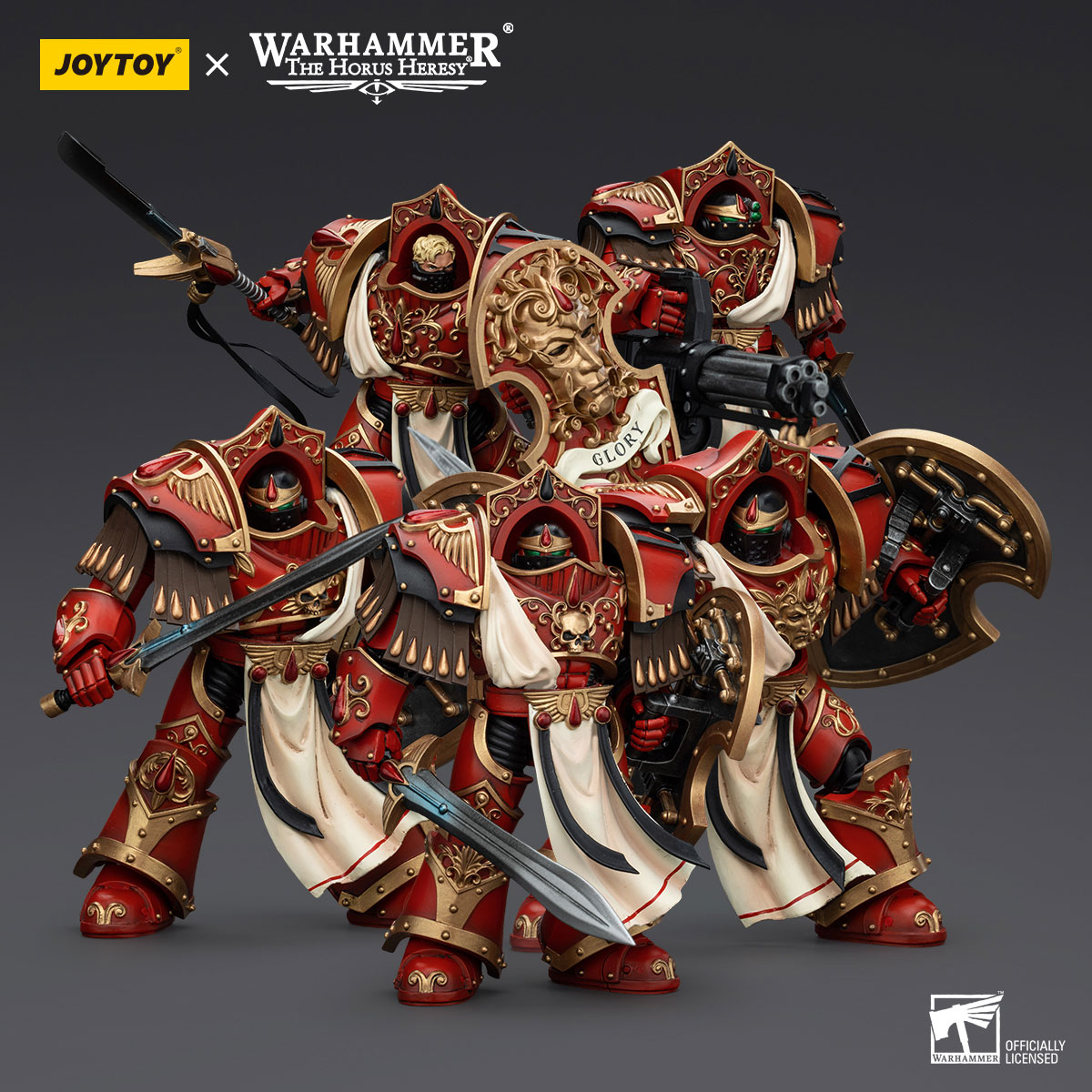 JOYTOYウォーハンマー Crimson Paladins Squad JoyToy WH40K Blood Angels Crimson Paladins Squad Crimson
