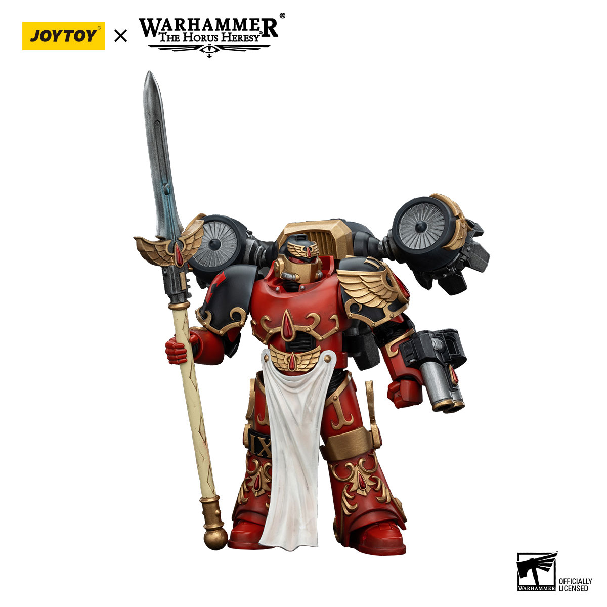 JOYTOY Warhammer 40k Blood Angels Dawnbreaker Cohort Set 4 Figure 1/18 12cm