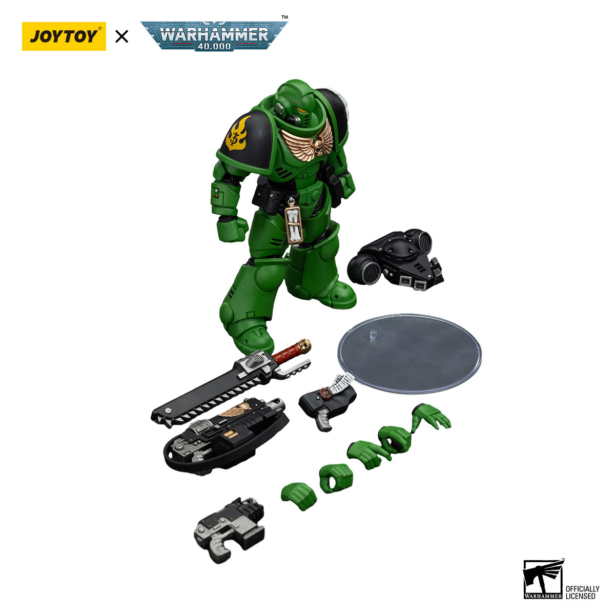 JOYTOY Salamanders Intercessors Brother Haecule Action Figure JOYTOY Salamanders Intercessors Brother Haecule Action Figure
