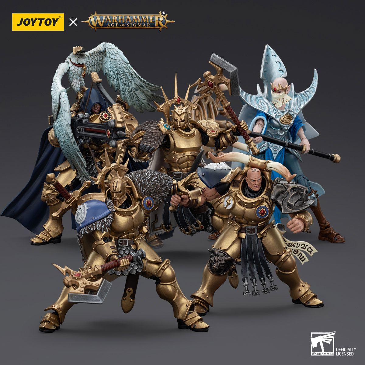 JOYTOY Warhammer Age of Sigmar Stormcast EternalsThe Blacktalons