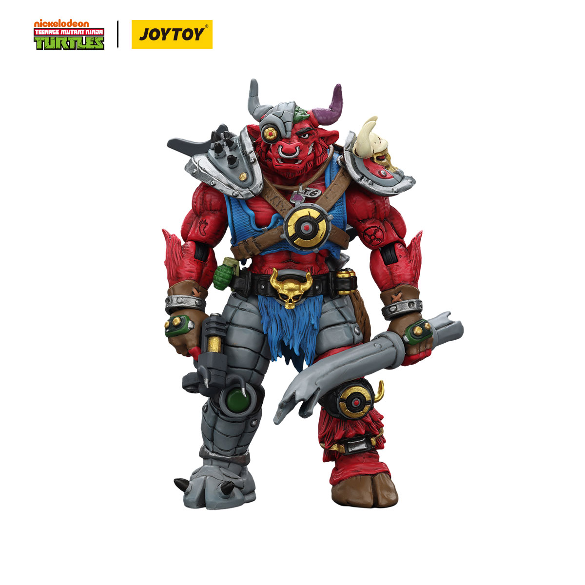 【超お買い得！】 JOYTOY TMNT Groundchuck 12.4cm Action Figure アメコミ