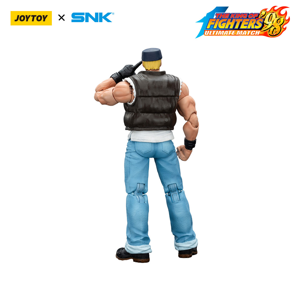 JOYTOY SNK KOF'98UM Ikari Warriors Team Clark Still Action Figure