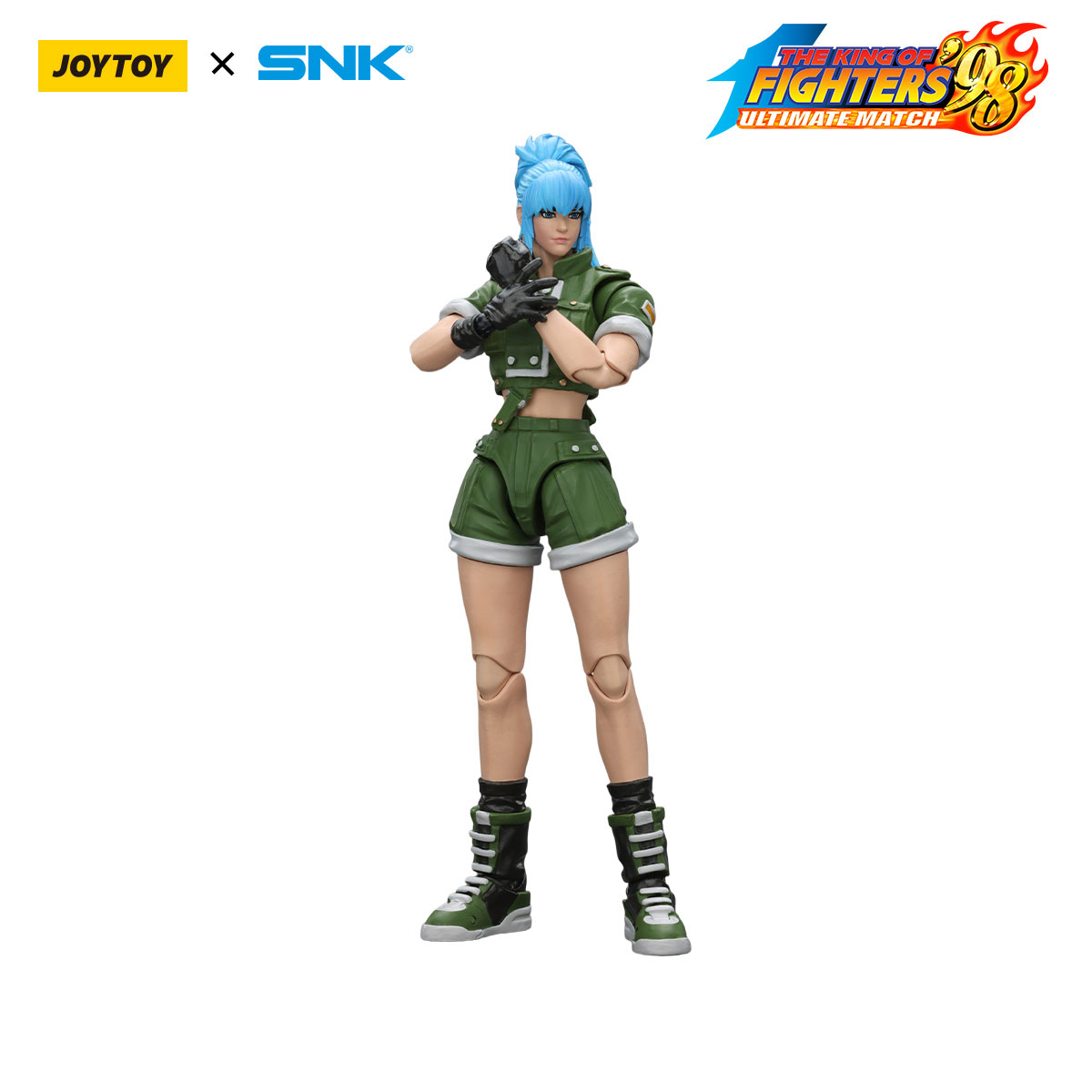 レオナ-ルスカ-ト JoyToy King of Fighter 98UM Ikari Warriors Team Leona