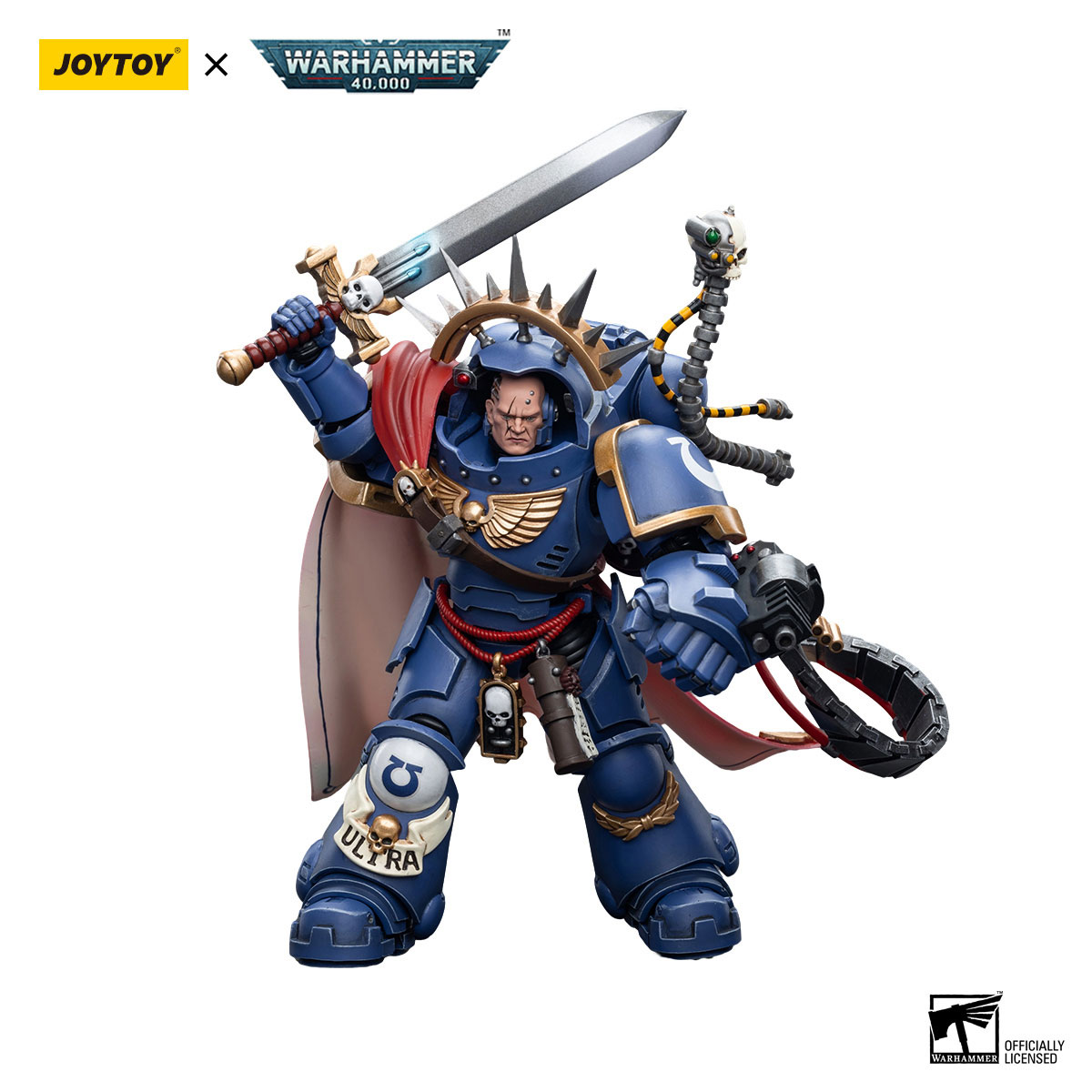 JT7745 40 K 1/18 Action Figure, Giocattolo Oltremare Capitano in Gravis