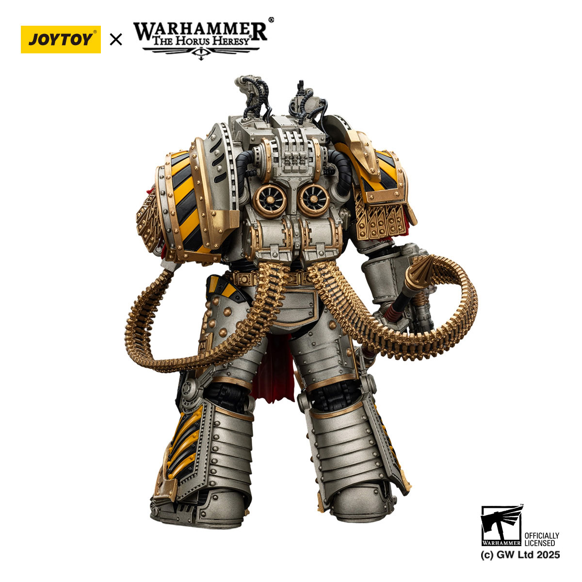 JOYTOY Warhammer Iron Warriors Perturabo,Primarch of the IVth Legion