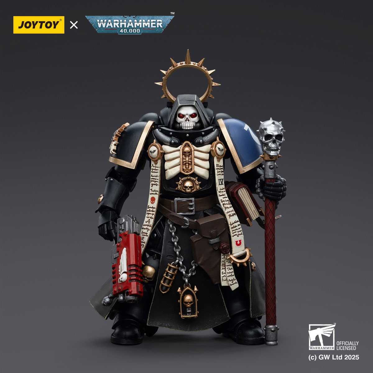 キャラクター JOY TOY PRIMARIS CHAPLAIN BROTHER VARUS JoyToy Warhammer 40K Ultramarines Primaris Chaplain Brother Varus