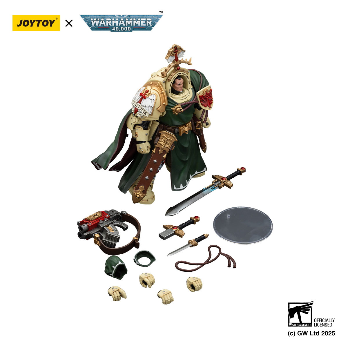 JOYTOY Warhammer Dark Angels Belial, Grand Master of the Deathwing