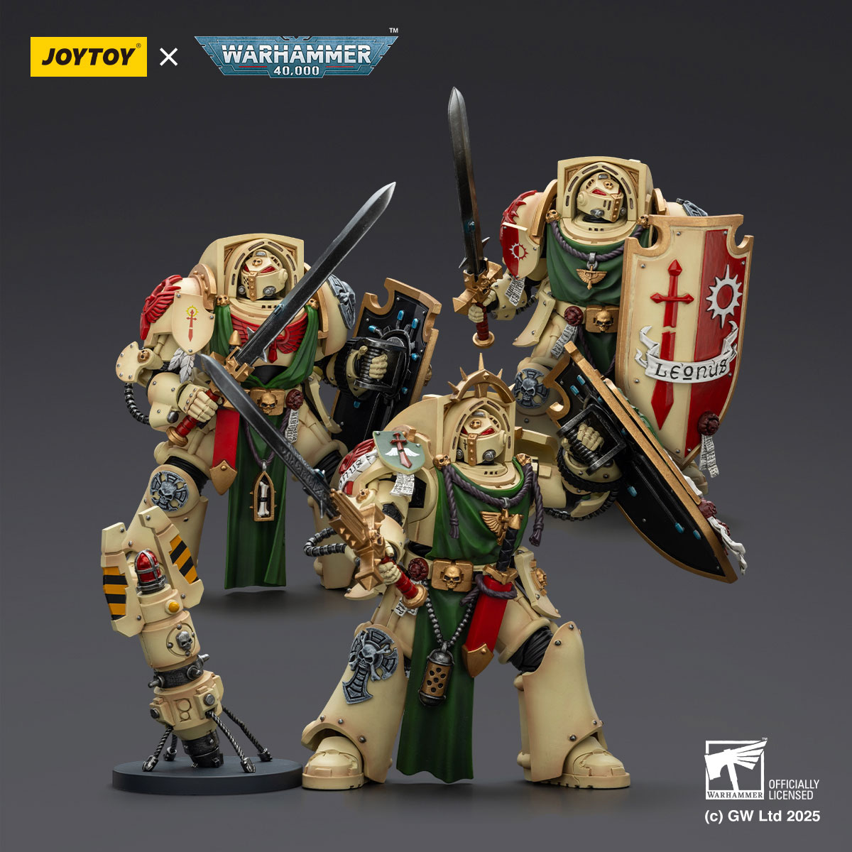 JOYTOY Warhammer Dark Angels Deathwing Knight Squad