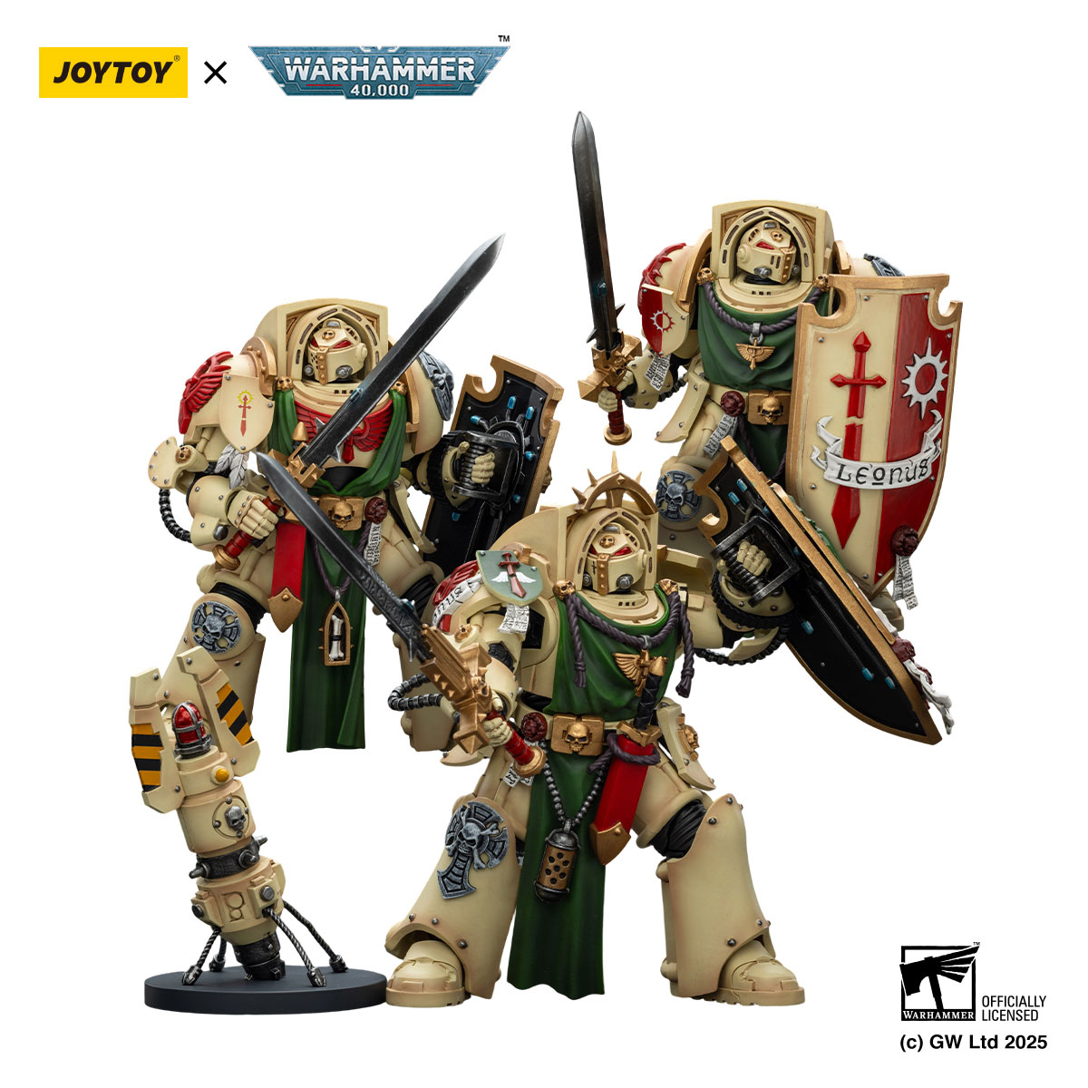 JOYTOY Warhammer Dark Angels Deathwing Knight Squad