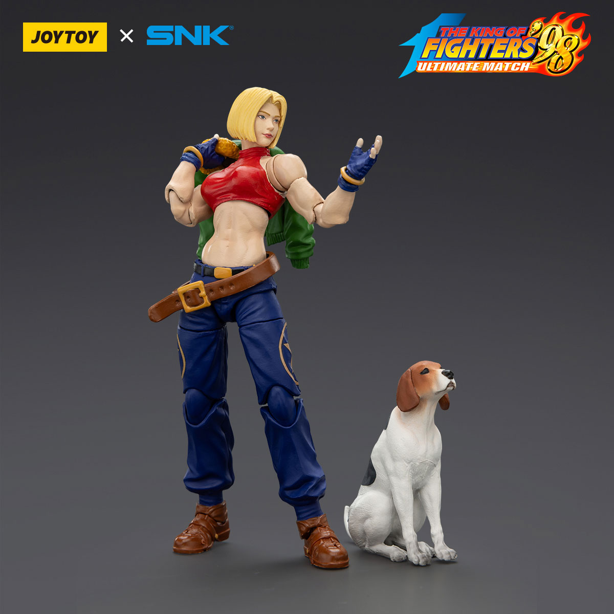 JOYTOY Blue Mary | KOF '98 UM '97 Special Team | 13.2cm Action Figure`