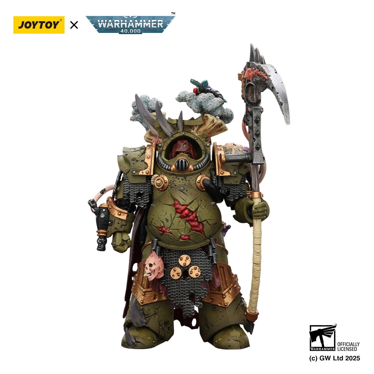 Death Guard Deathshroud Terminator 1 with Manreaper and