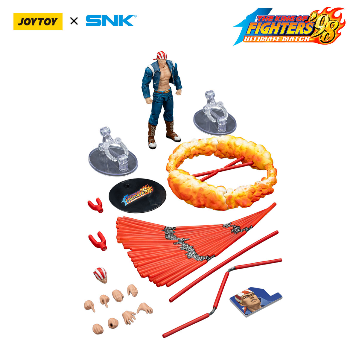KOFさん専用 JOYTOY KOF '97 Special Team Figure Set | Yamazaki, Billy Kane