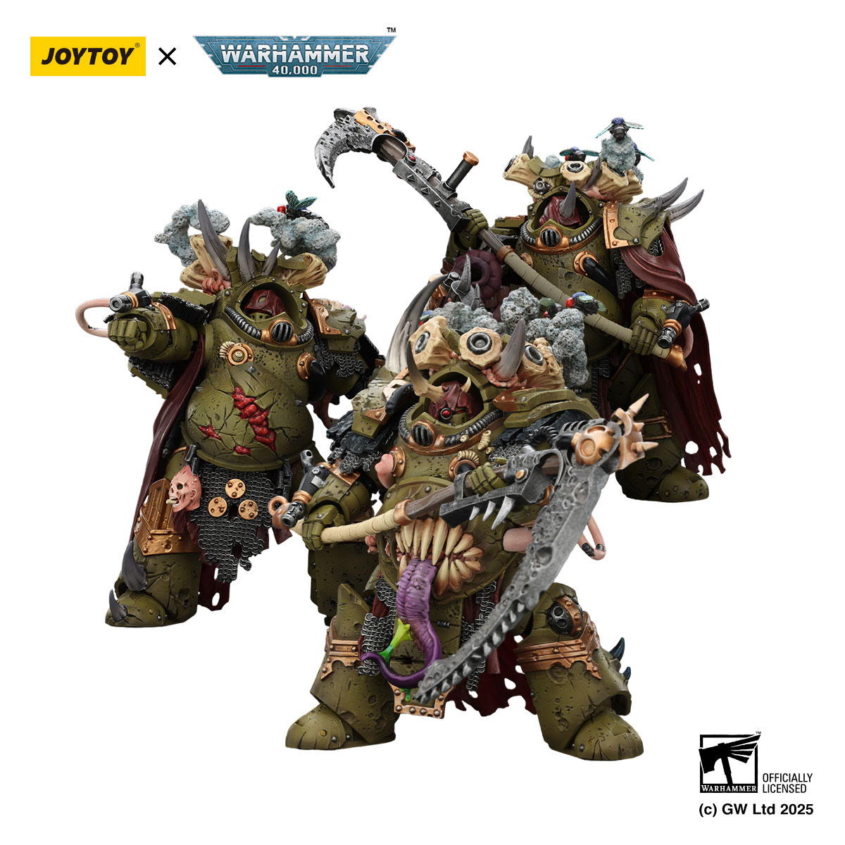 Death Guard Deathshroud Terminators Champion Squad