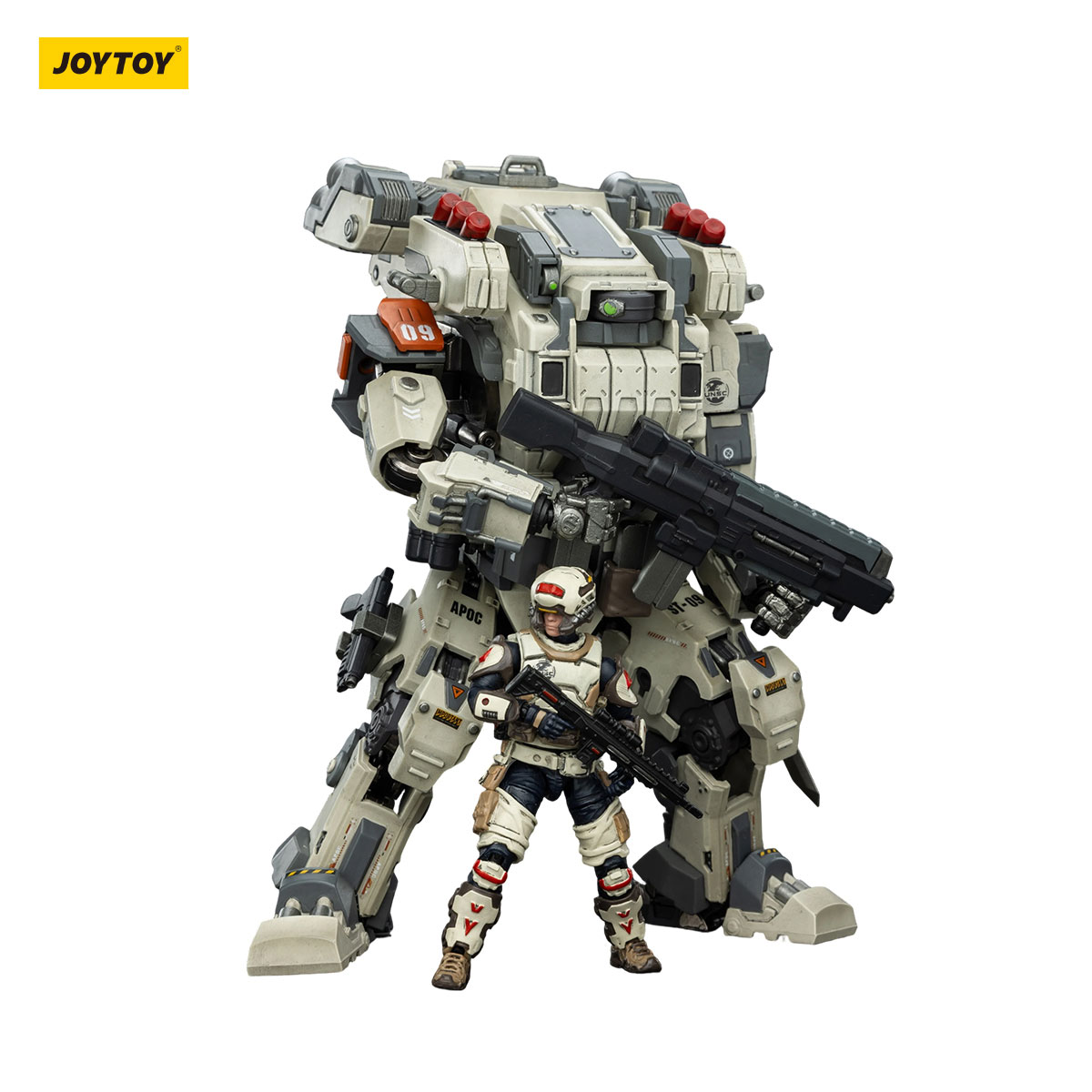 Bedrock Albus Standard Combat Mech | JOYTOY APOC Series Figure