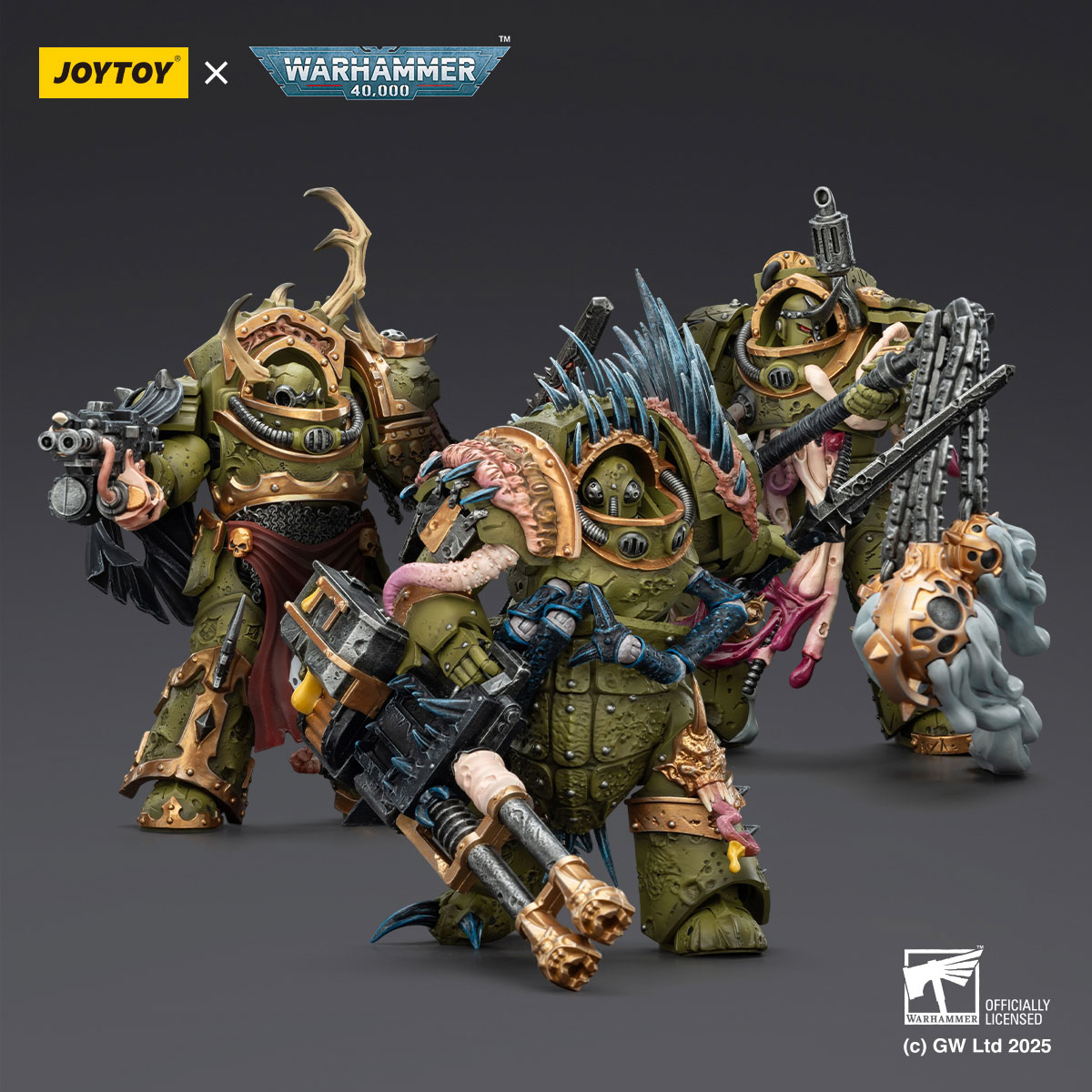 Death Guard Blightlord Terminator Squad