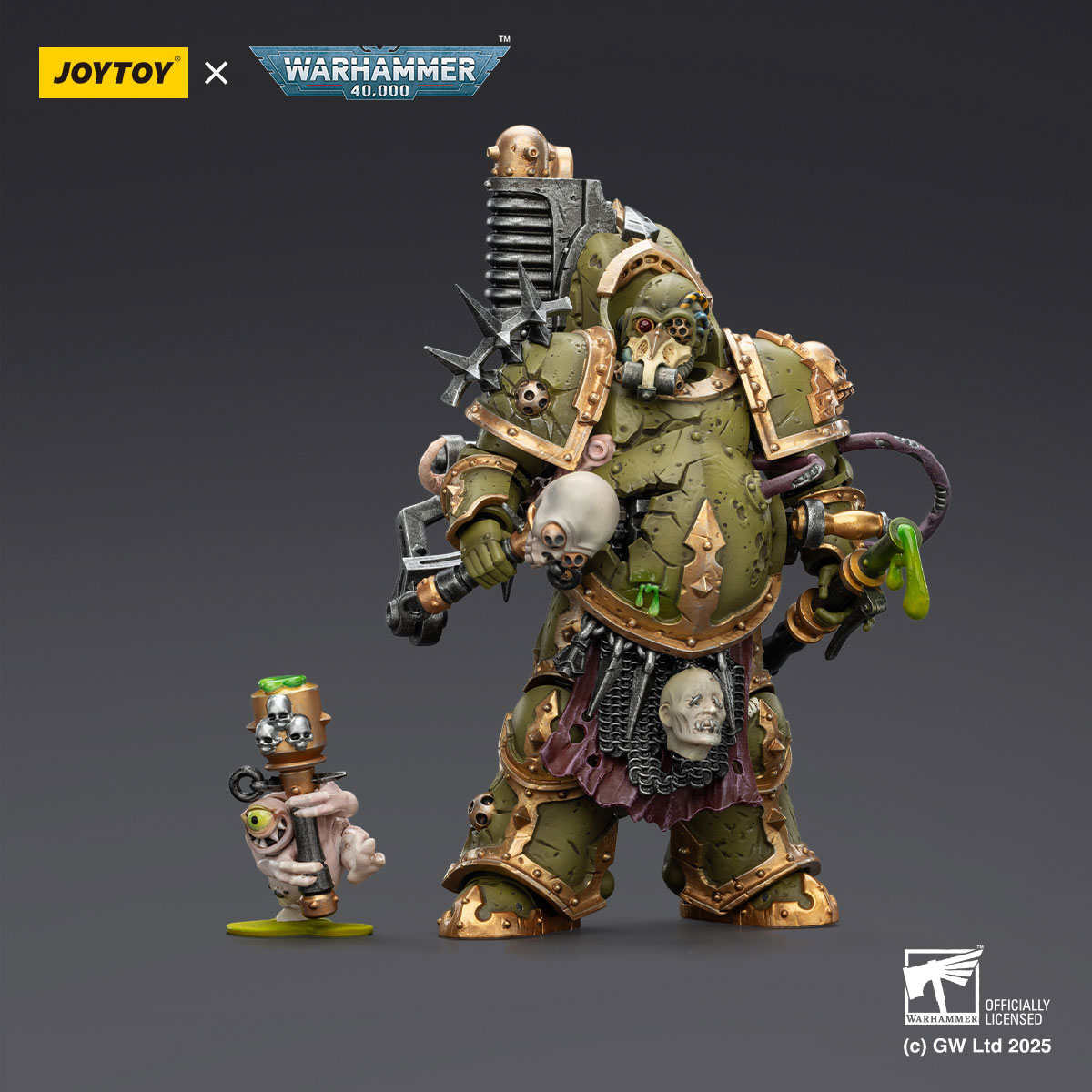 Death Guard Foul Blightspawn with Plague Sprayer