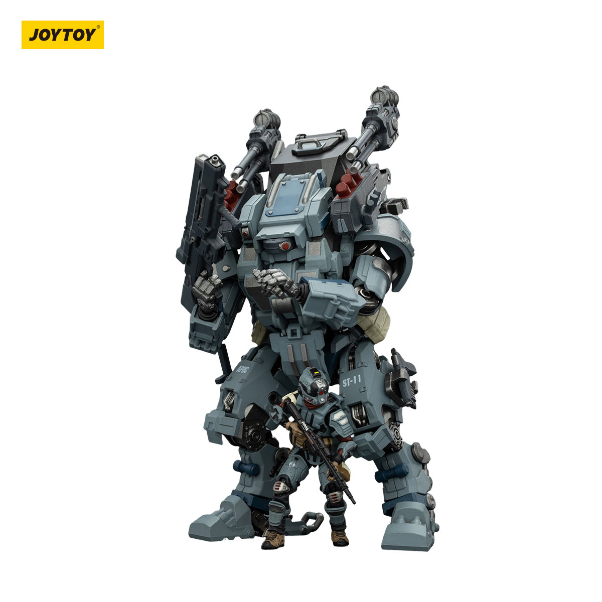 JOYTOY APOC Series Bedrock Sentence Heavy Fire Assault Mech | Dark